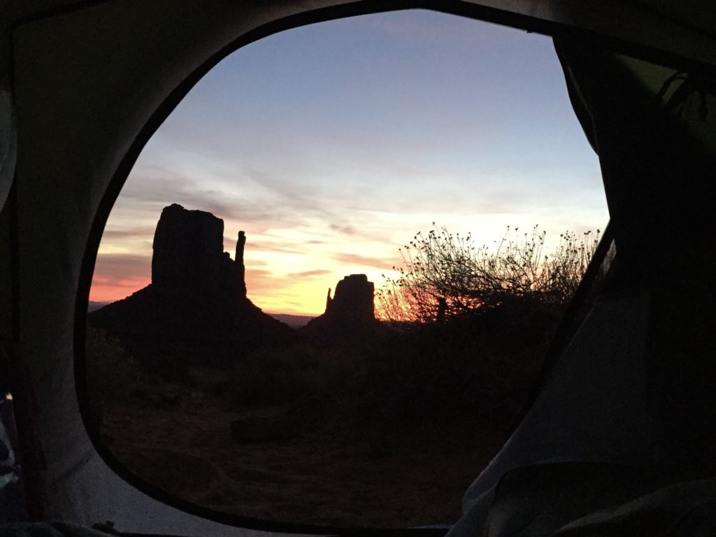 Camper dans les National Parks de l'Ouest Américain