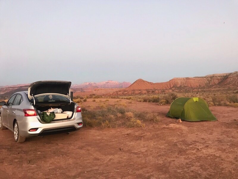 Camper dans les National Parks de l'Ouest Américain